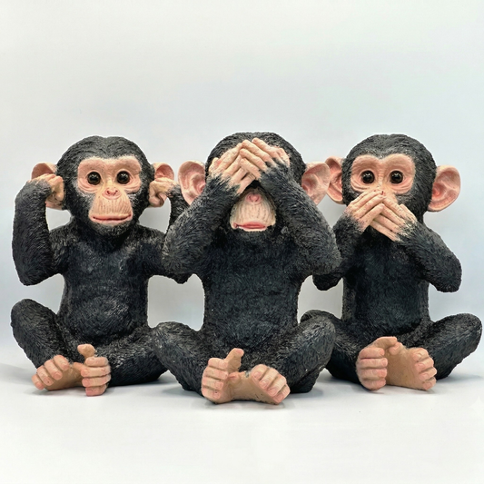 Monos Sabios - Tres Atributos de la sabiduría.