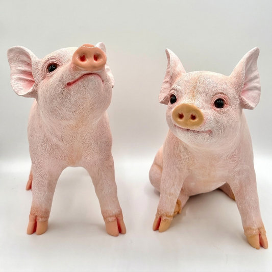 Cerdito Realista - La pieza que roba miradas.