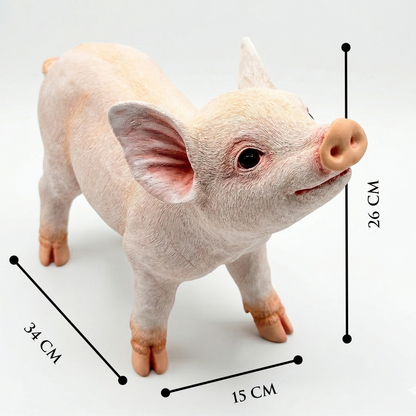 Cerdito Realista - La pieza que roba miradas.