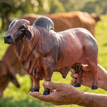 Toro Brahman - Escultura en Realismo