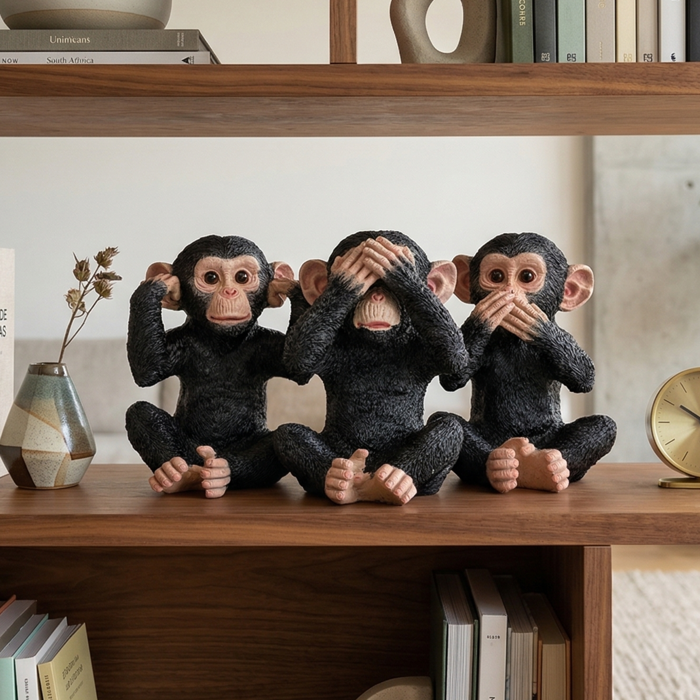 Monos Sabios - Tres Atributos de la sabiduría.