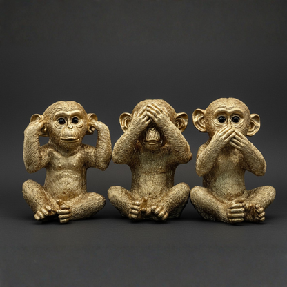 Monos Sabios - Tres Atributos de la sabiduría.