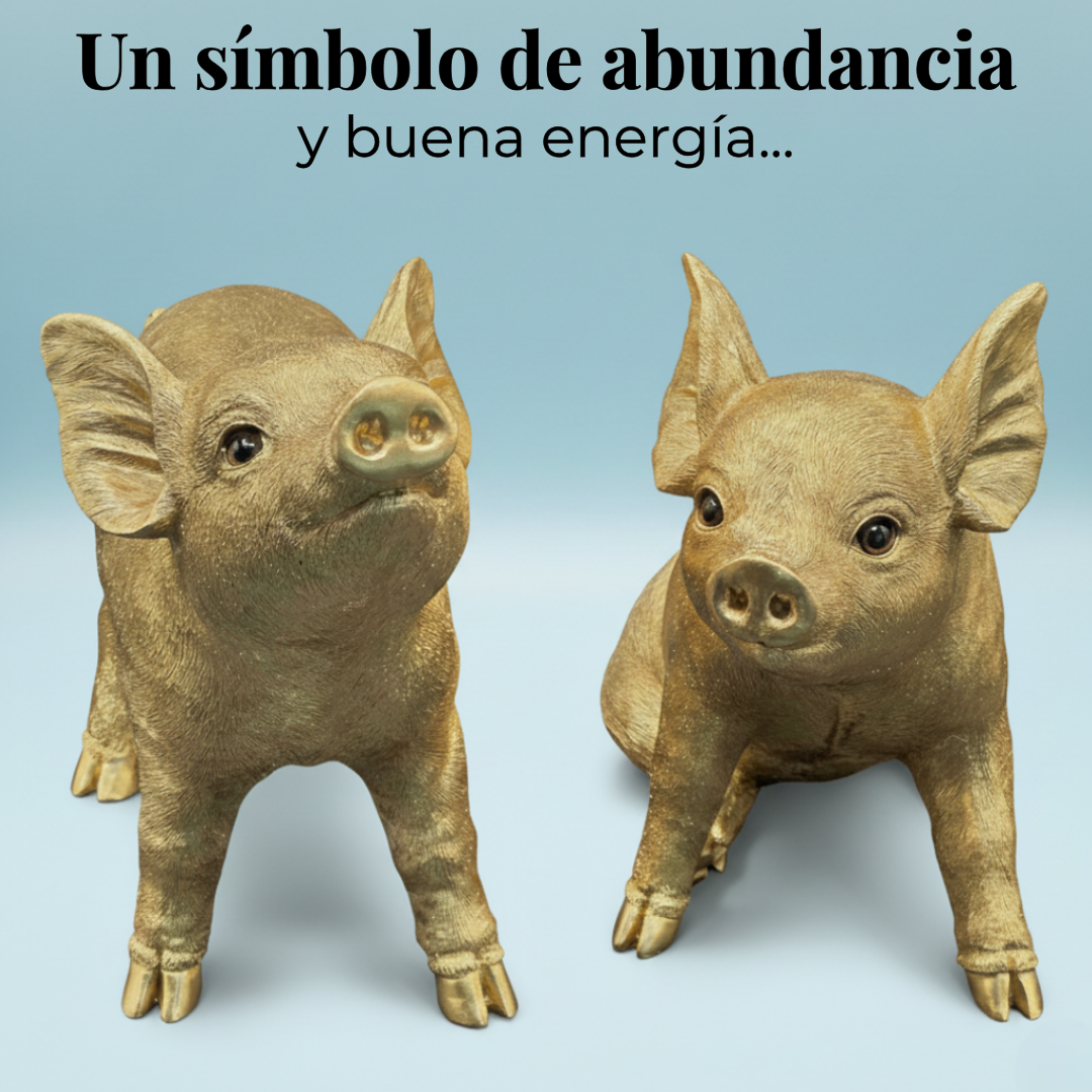 Escultura Cerdito