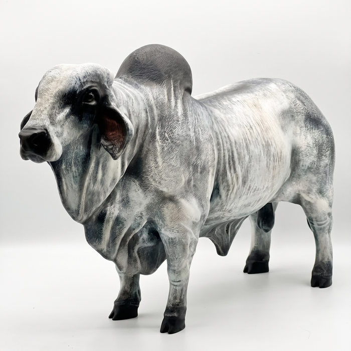 Toro Brahman - Escultura en Realismo